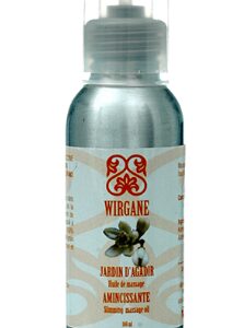 JARDIN D’AGADIR HUILE DE MASSAGE AMINCISSANTE, FLACON ALUMINIUM DE 100 ML