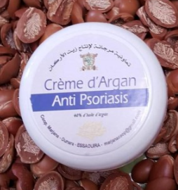 Anti-Psoriasis - Crème hydratante à base d'Argan