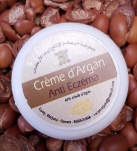 Anti-Eczéma - Crème hydratante à base d'Argan 80Gr